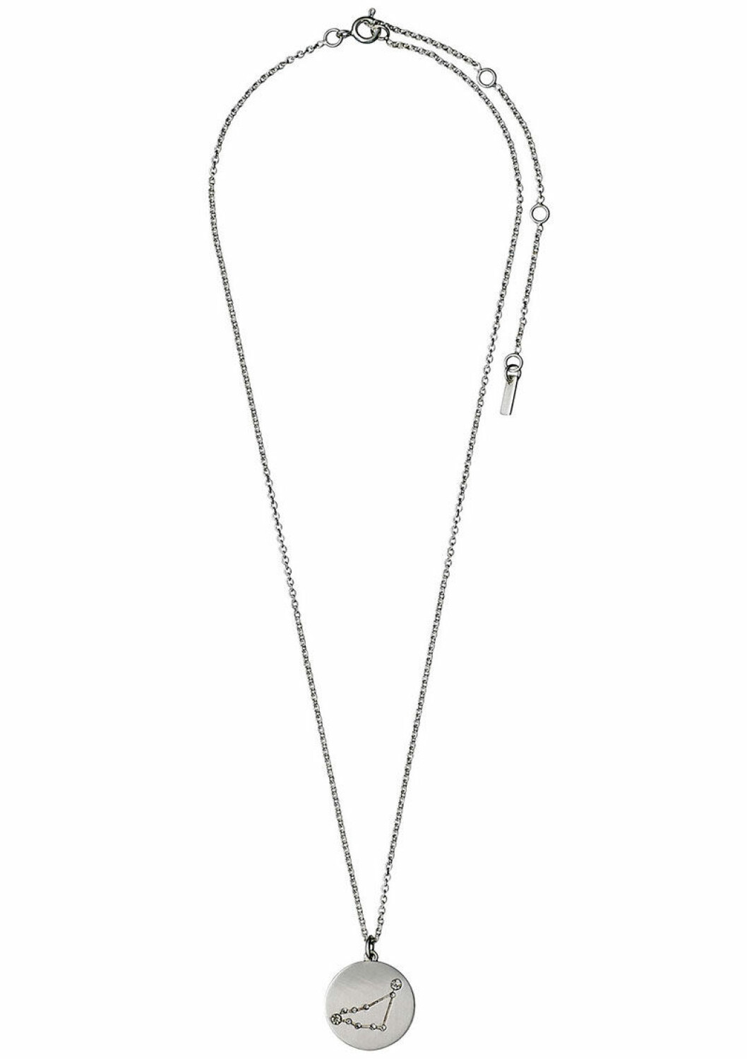 Stenbocken horoskop halsband i silver