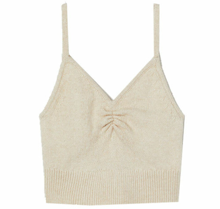 stickad croptop