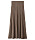 brun kjol i kashmir från Soft Goat