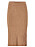 stickad kjol med slits tillverkad i viskosmix från VIla