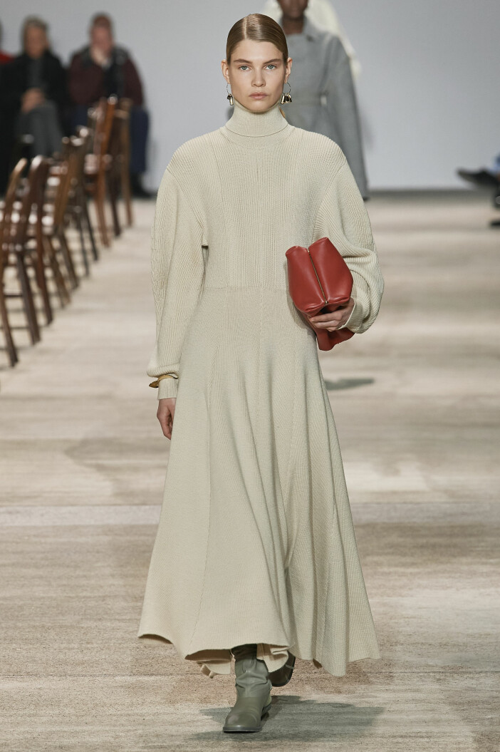 Jil Sander. stickad klänning Jil sander.