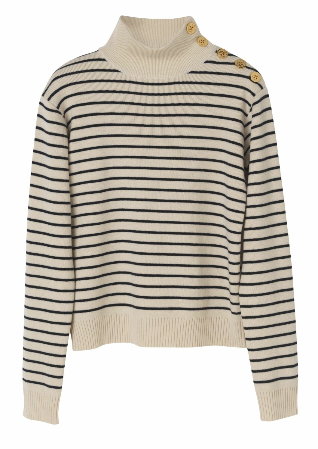 Randig stickad tröja från By Malene Birger.
