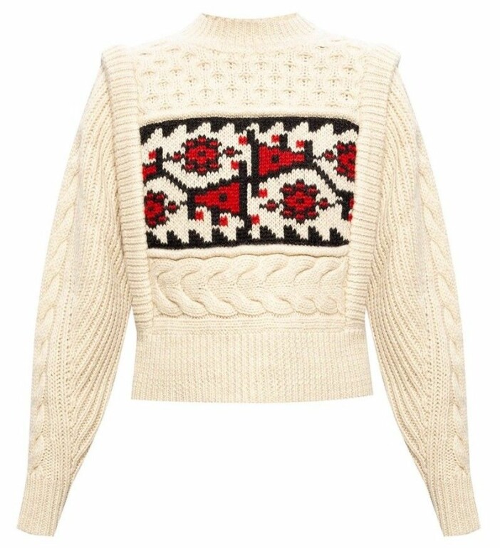stickad tröja från Isabel marant