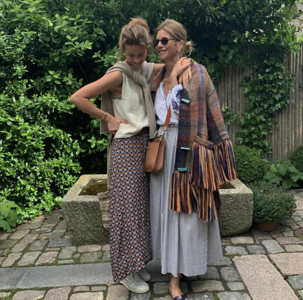 Charlotte och hennes dotter Sofia Lynggaard.