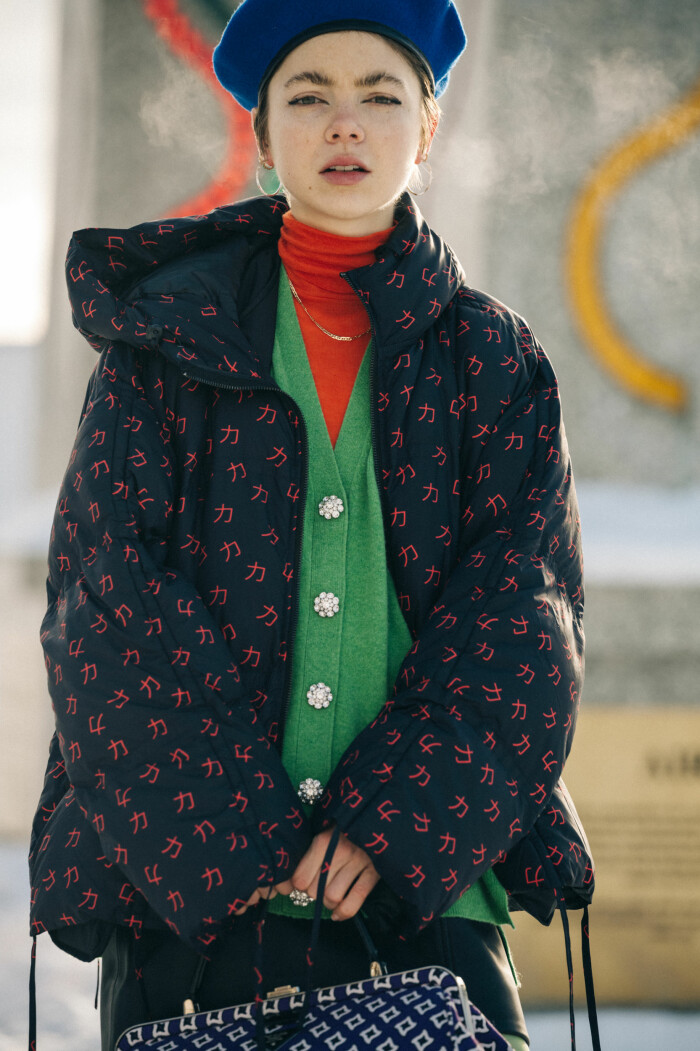streetstyle stockholm fashion week 2021 färg