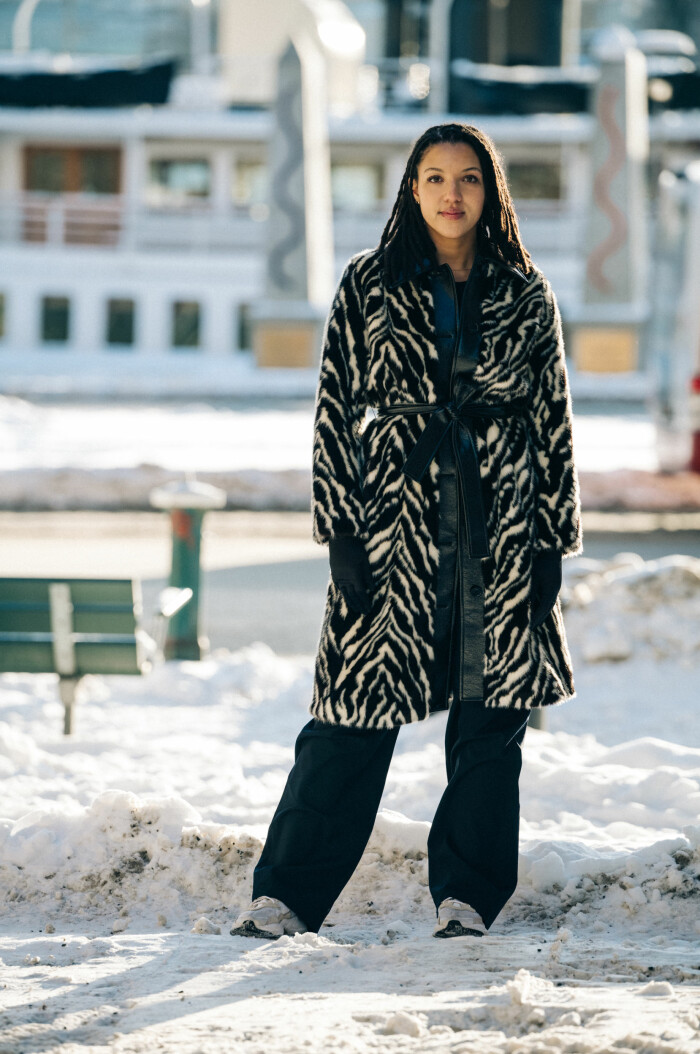 streetstyle stockholm fashion week 2021 zebrakappa