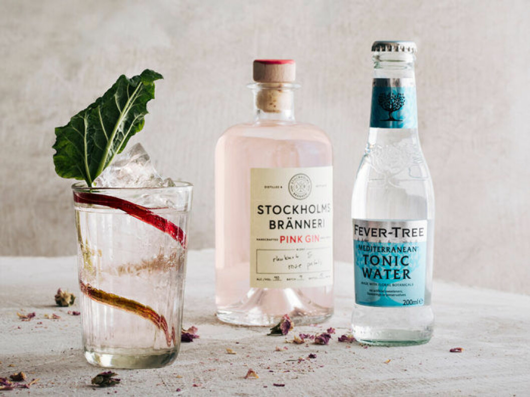 Pink Gin & Tonic från Stockholms Bränneri. Pink Gin & Tonic från Stockholms Bränneri.
