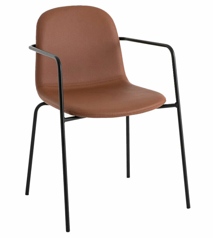 stol i läder kontor