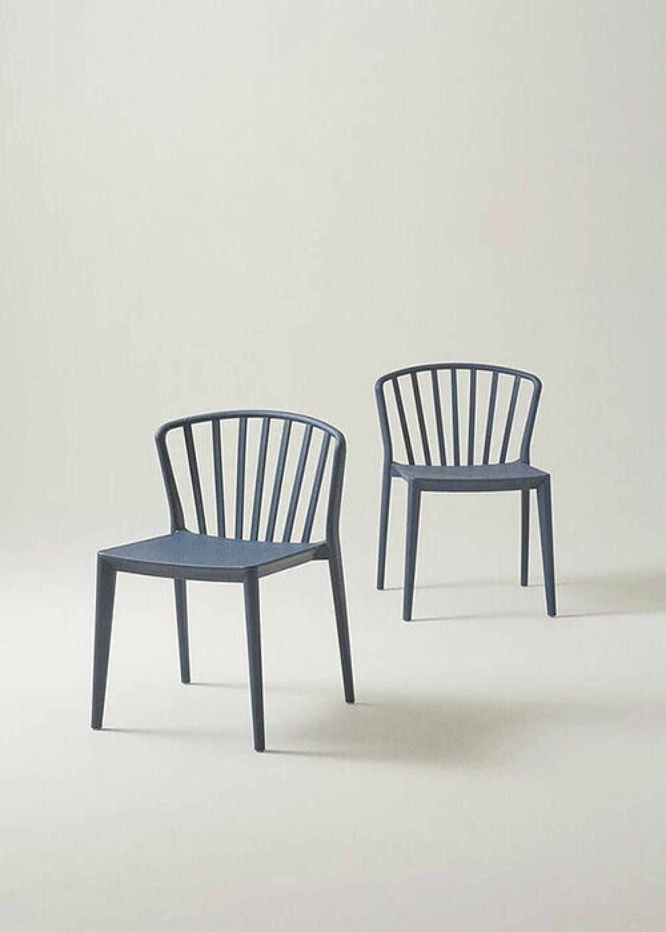 Blå stolar från Jotex