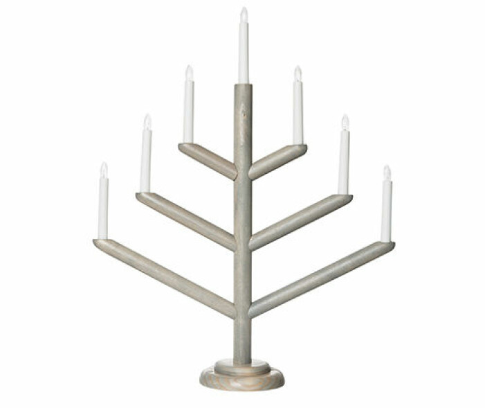 stor adventsljusstake