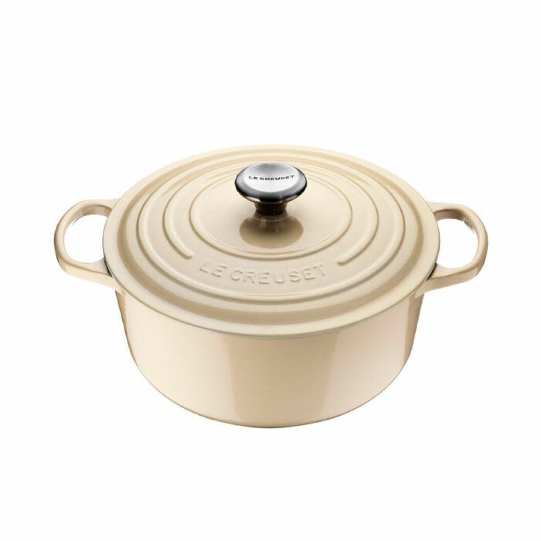 Vit gryta från Le Creuset
