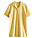 gul skjortklänning