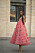 Streetstyle från Paris Haute Couture Fashion Week - rosa chiffongklänning