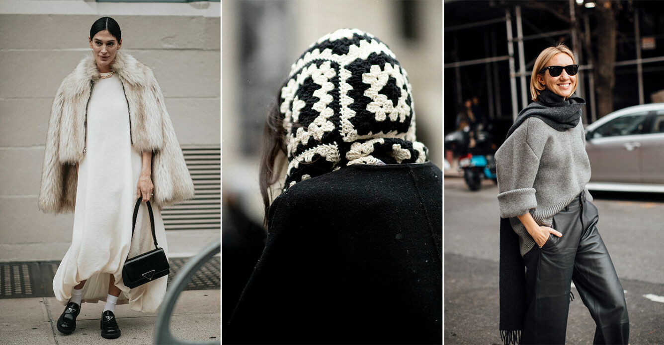 streetstyle-trender från New York Fashion Week AW22.
