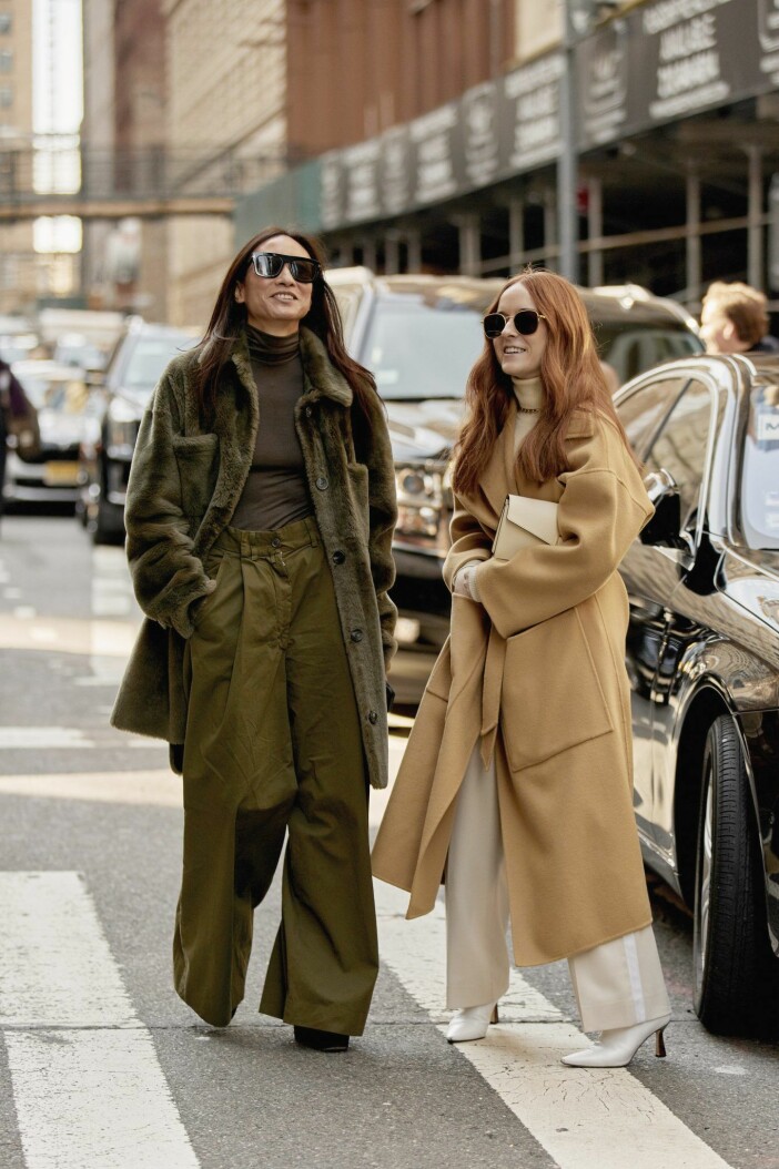 Streetstyleinspiration från modeveckan i New York. Streetstyleinspiration från modeveckan i New York.