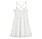 vit billig klänning med tunna axelband till studenten från H&amp;M