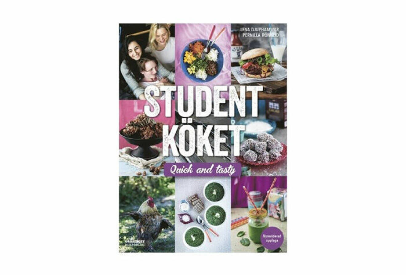tips på present att ge student kokbok studentköket från Ordalaget Bokförlag