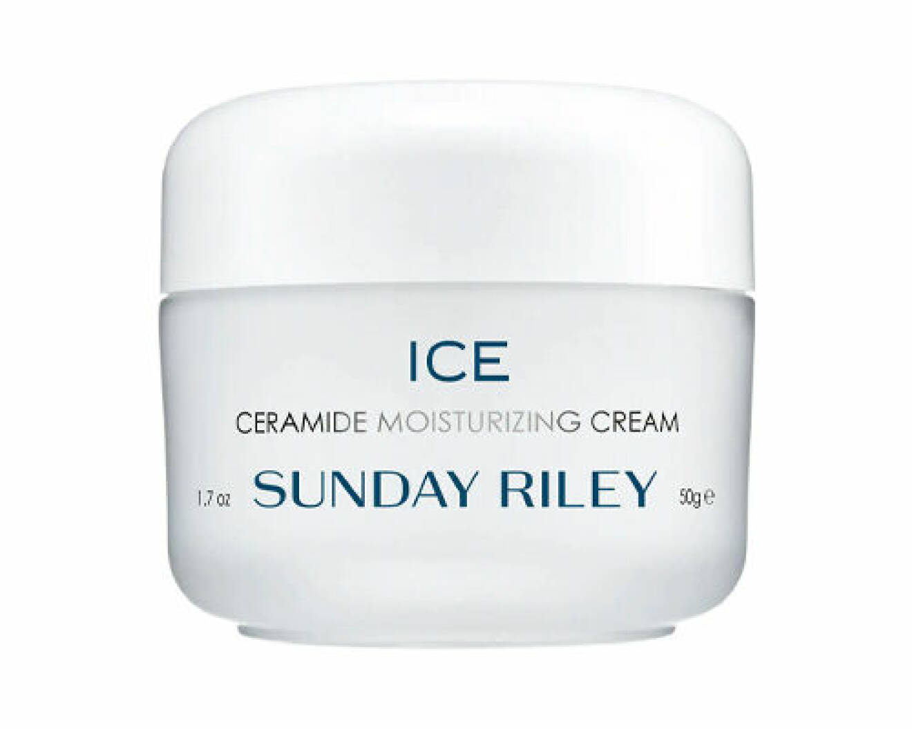 sunday riley ice ceramide barriärkräm torr hud ansikte