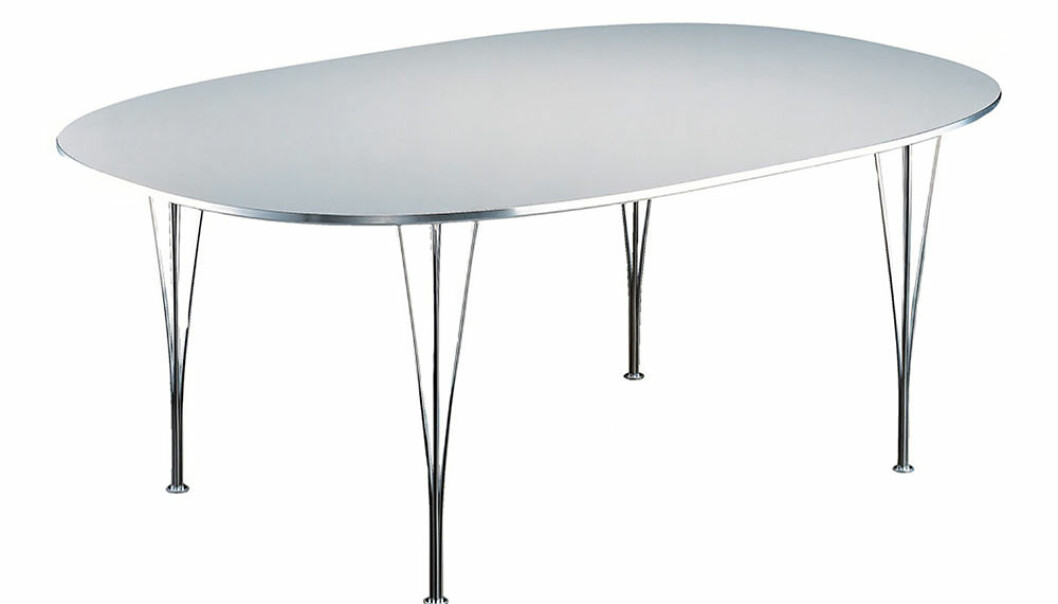 superellips b617 bord från fritz hansen