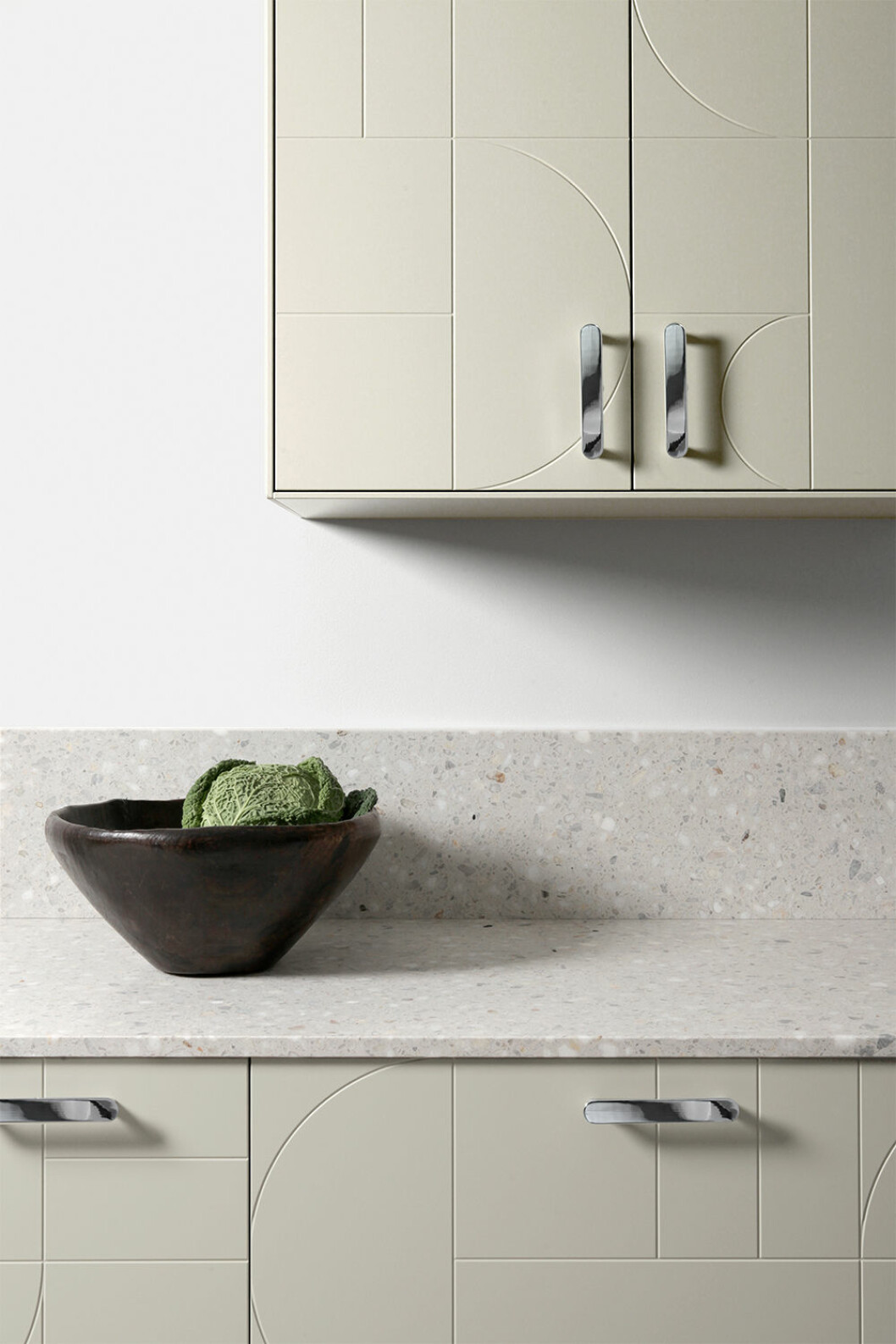 Ikea-kök med Superfronts nya färg Desert Sand