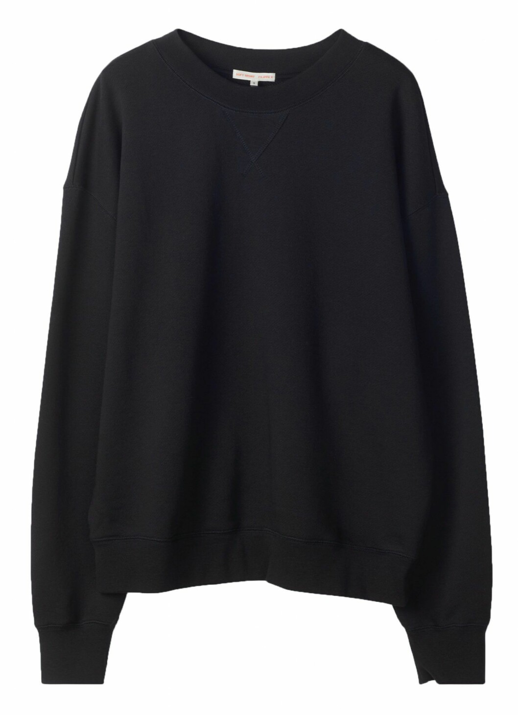 Svart hoodie från Filippa K soft sport