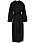 svart filtkappa i lång modell med knytband i midjan och vida ärmar från By Malene Birger