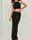 svart kjol med snören upptill från Nakd 2022