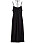svart klänning med öppen rygg från H&amp;M för dam 2022.
