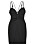 svart klänning med cutout från vix 2022
