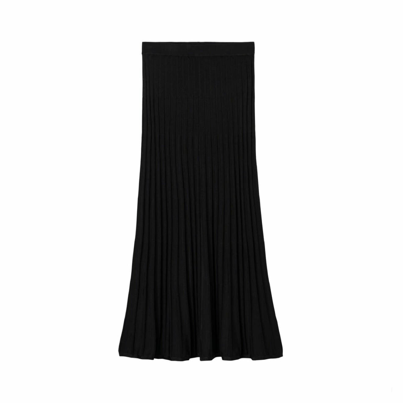 svart klockad kjol från wera