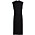 svart ribbstickad ärmlös klänning från H&amp;M till basgarderob dam 2022