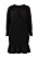svart smockad klänning från kakan x ellos