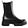 svarta chunky boots i skinn från Na-kd