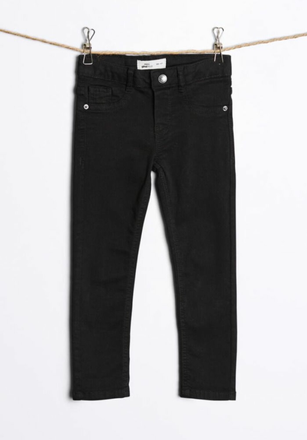 Gina tricot mini svarta jeans