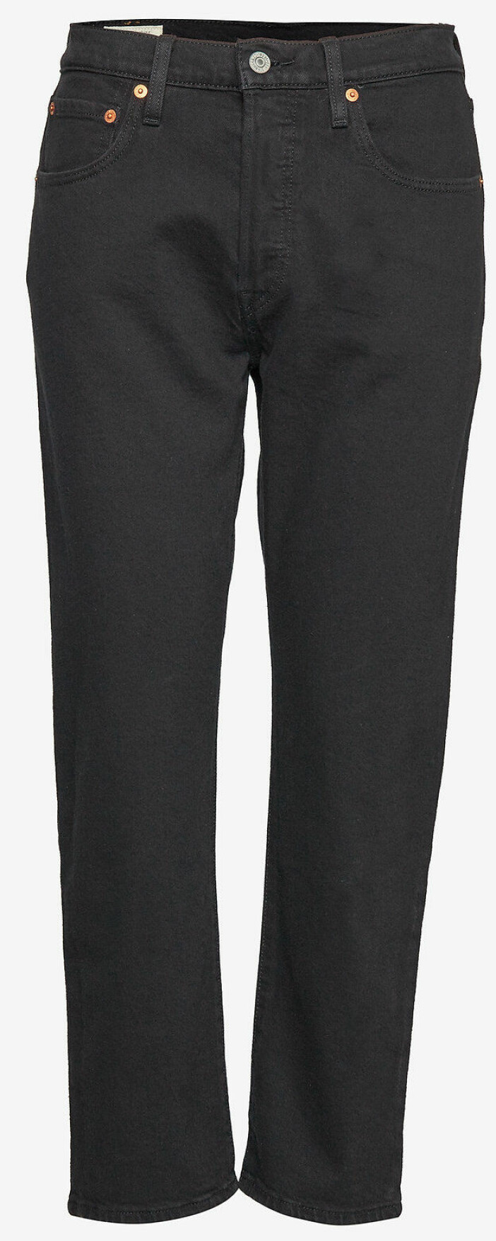 Svarta jeans i rak modell från Levis.