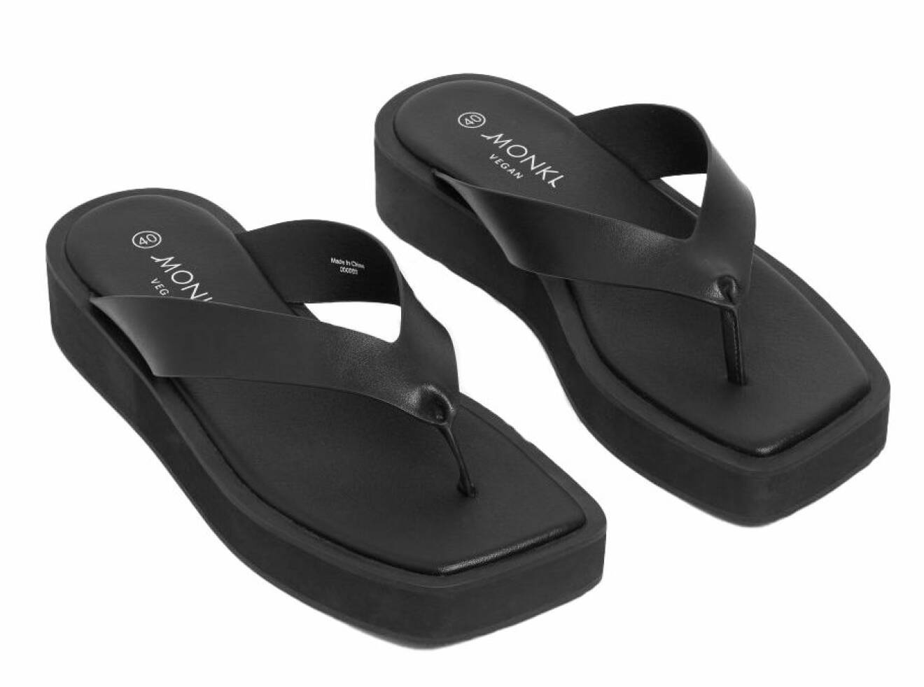 Svarta sandaler