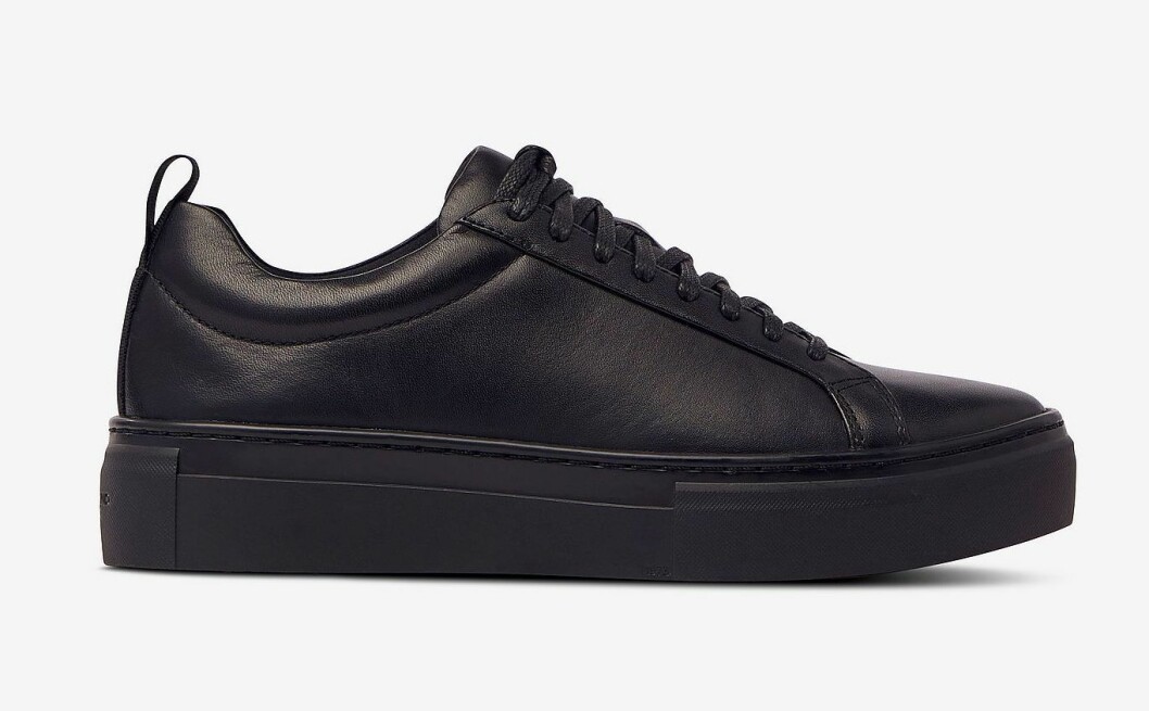 Svarta sneakers i skinn från Vagabond