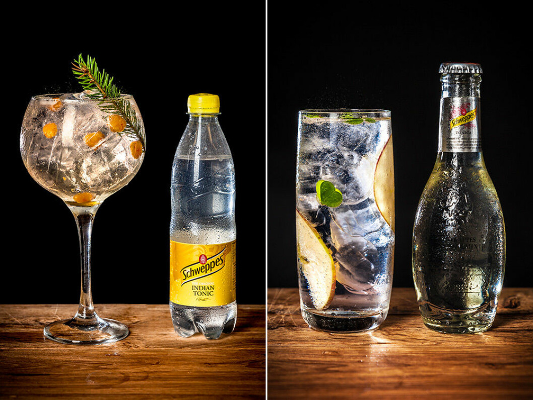 Gin & Tonic-drinkarna På myren och Under äppelträdet. Gin & Tonic-drinkarna På myren och Under äppelträdet.