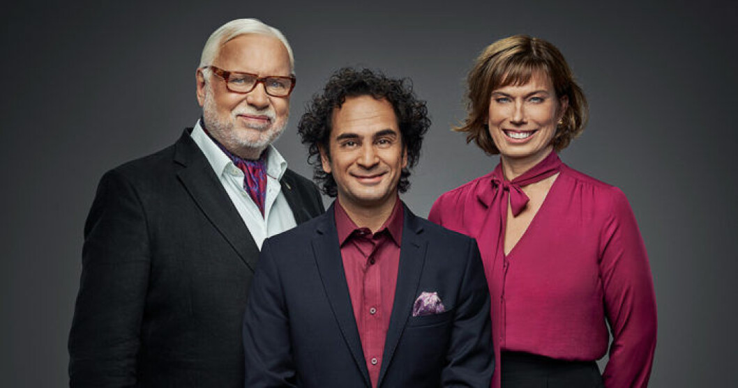 Leif Mannerström, Markus Aujulay och Mischa Billing. Foto: Pär Bäckstrand/TV4 Leif Mannerström, Markus Aujulay och Mischa Billing. Foto: Pär Bäckstrand/TV4