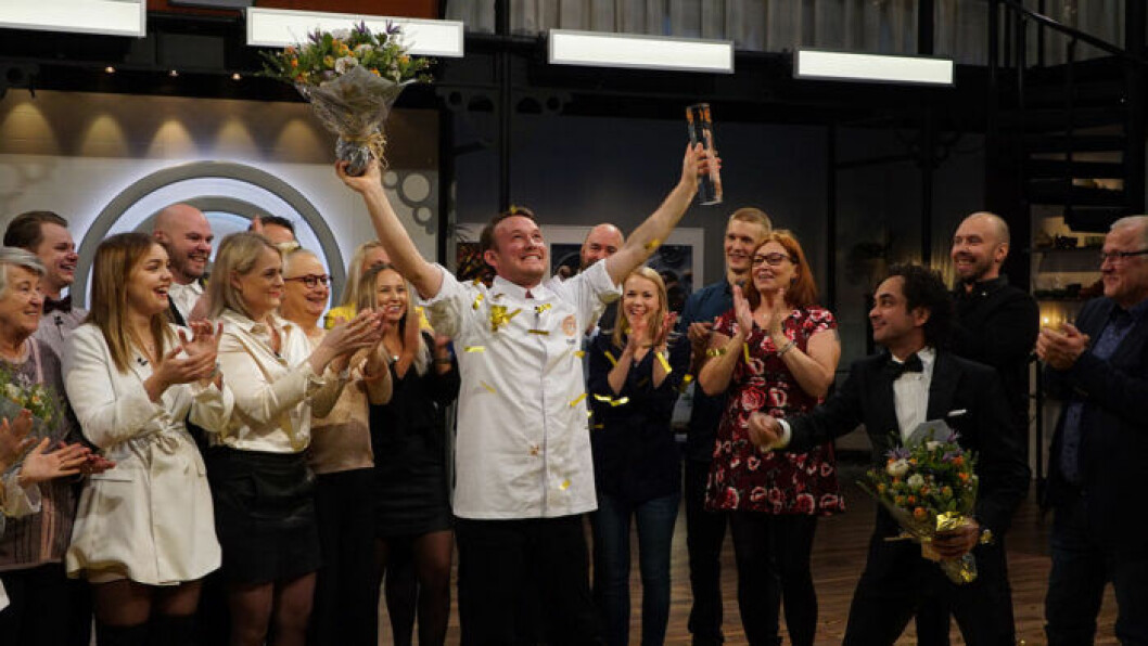 Gabriel Jonsson och resten av deltagarna i Sveriges Mästerkock 2019. Gabriel Jonsson och resten av deltagarna i Sveriges Mästerkock 2019.