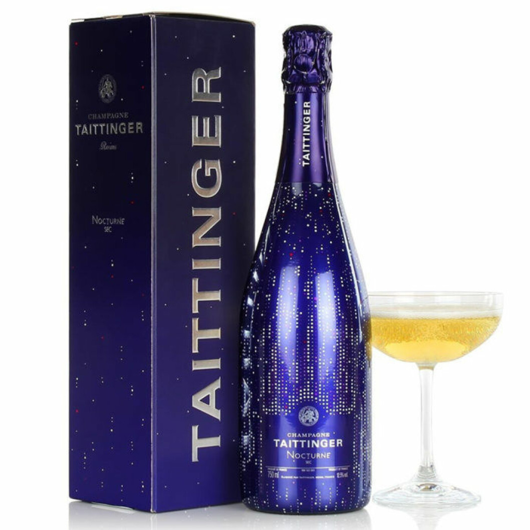 Taittinger Nocturne Sec City Lights. Taittinger Nocturne Sec City Lights.