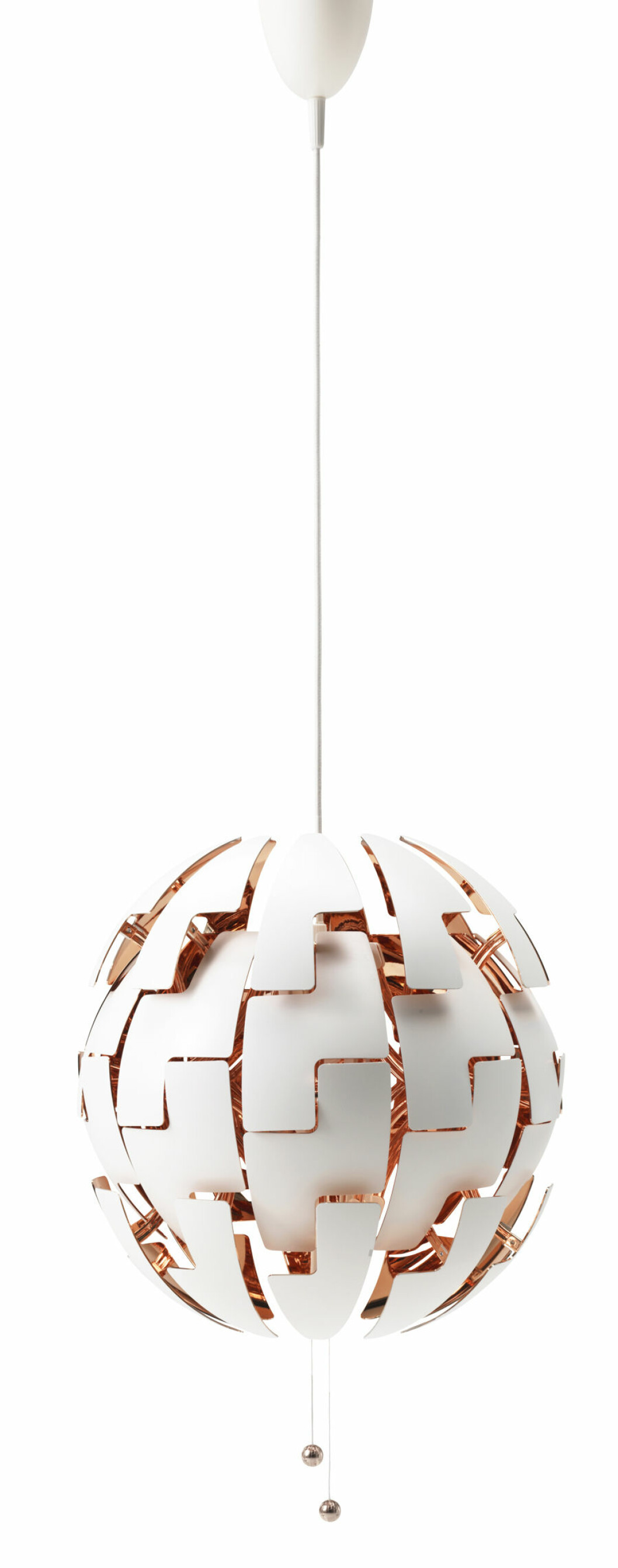 Lampa från Ikea.