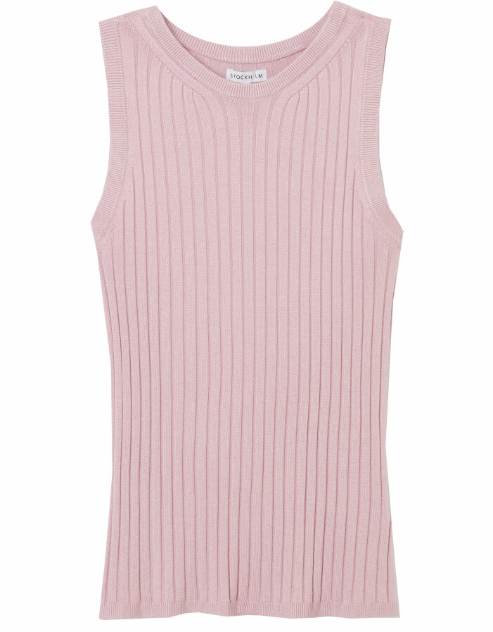 stickat linne rosa