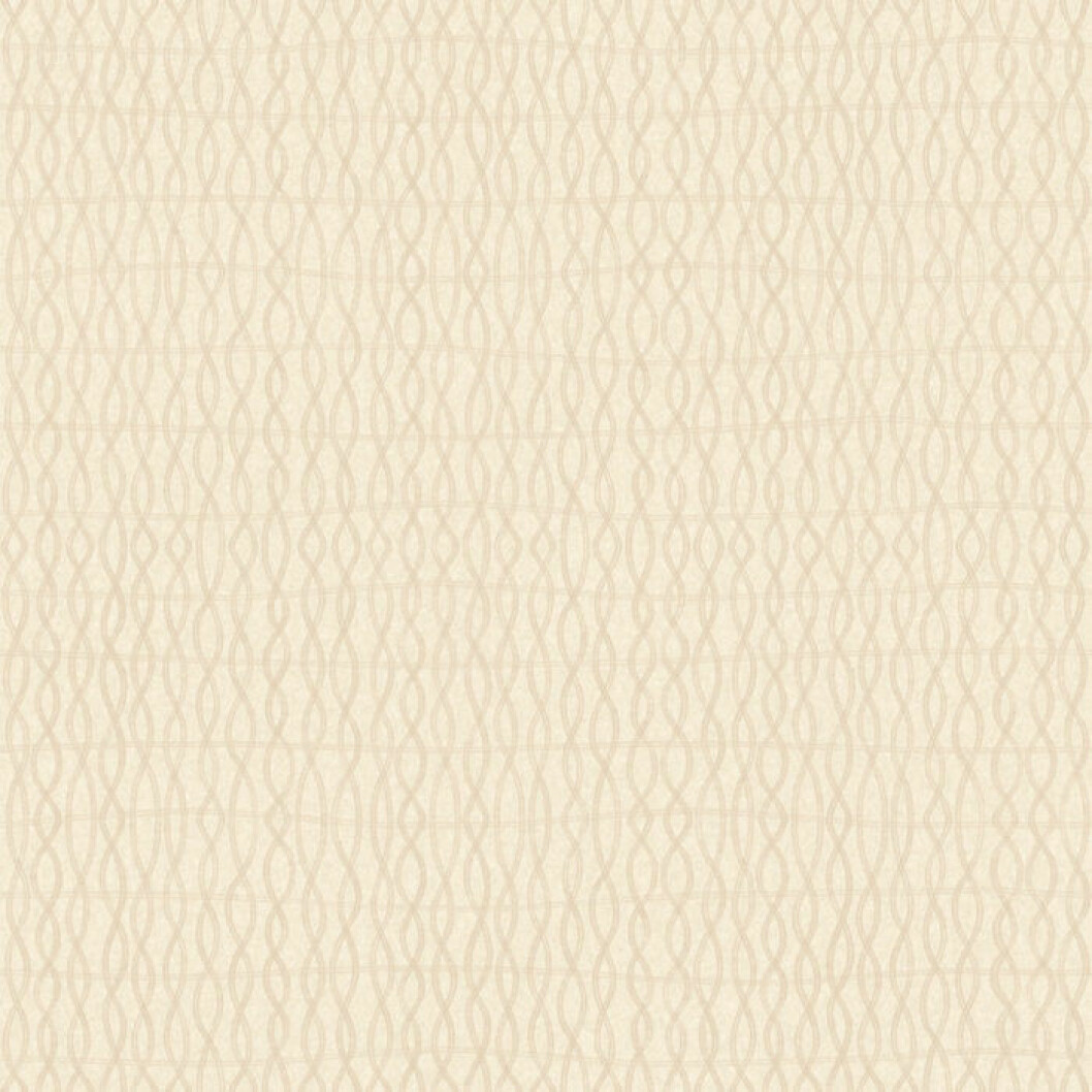Pasteller och handmålade mönster. Tapet <em>Knit</em> ur kollektion <em>Atmospheres</em>, design Ilse Crawford, 589 kr/rulle, Engblad & co. Finns i butik i september. Ljusgul tapet med handmålade mönster från Engblad