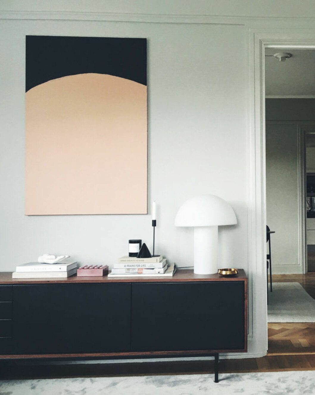 Foto: Hanna Wessman Egenmålad tavla på canvas