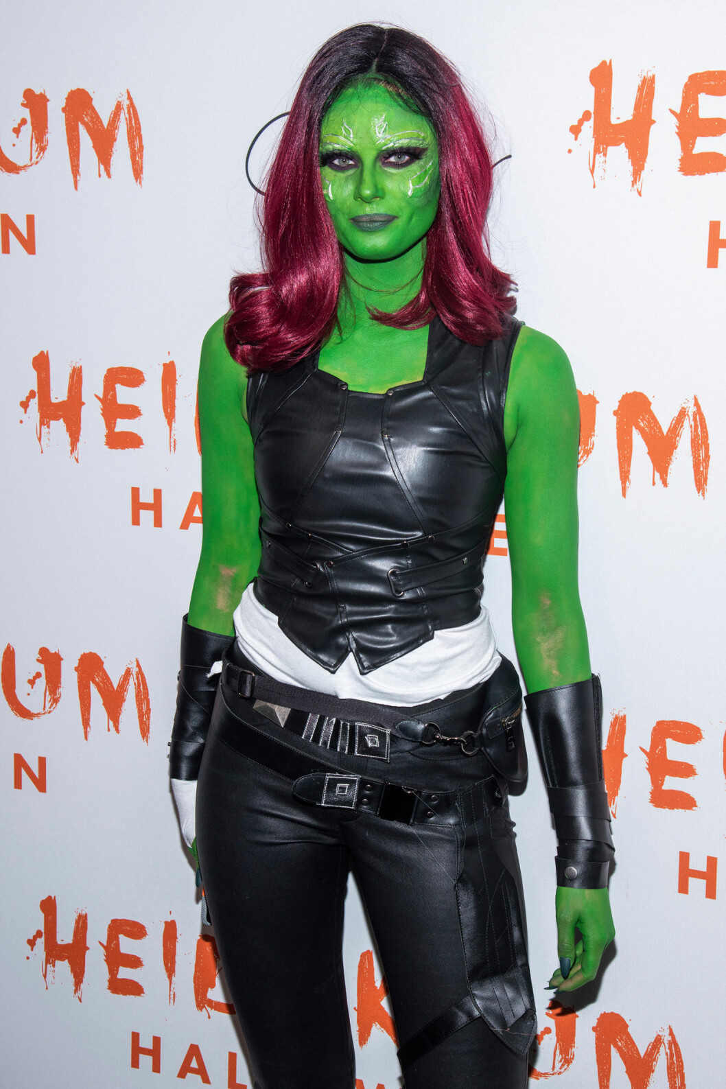 Taylor Hill. Taylor Hill på Heidi Klums halloweenfest 2019