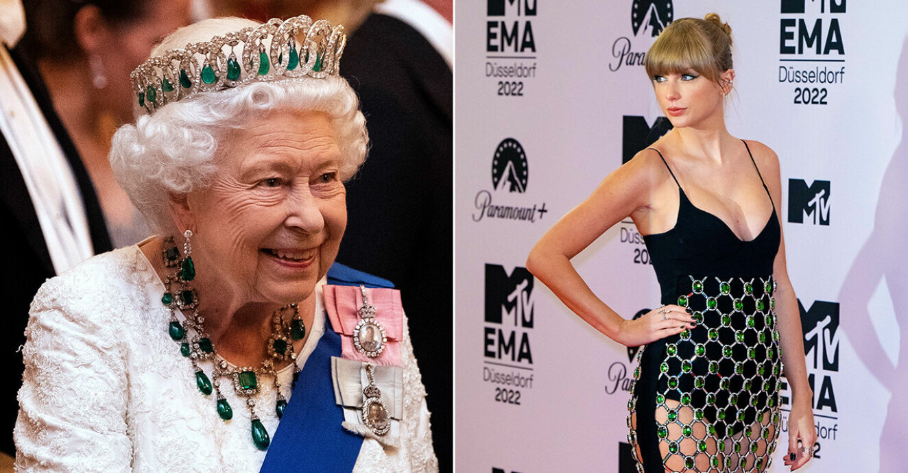 Därför var Taylor Swifts klänning en hyllning till drottning Elizabeth