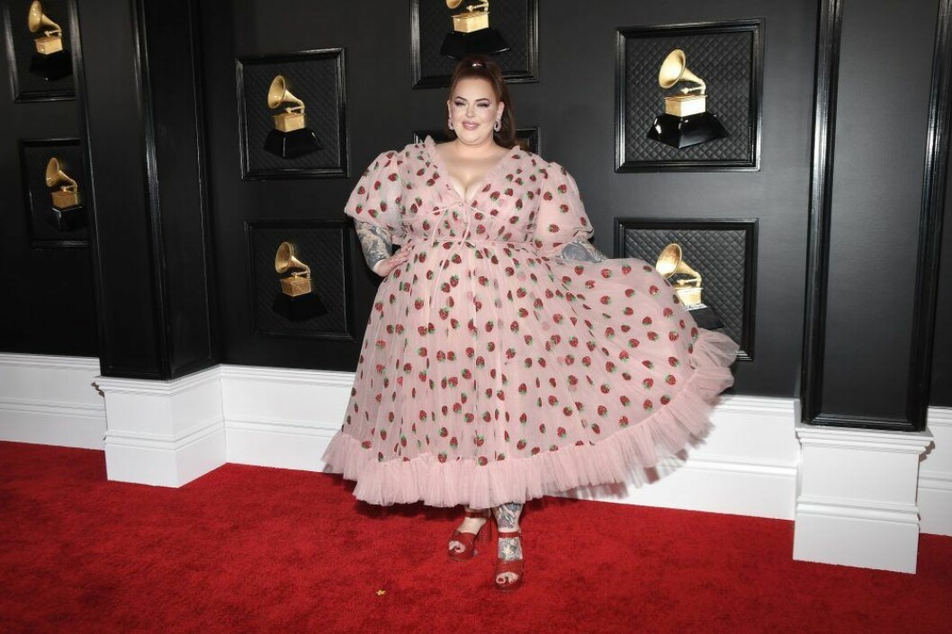 Tess Holliday Grammy Awards 2020 röda mattan