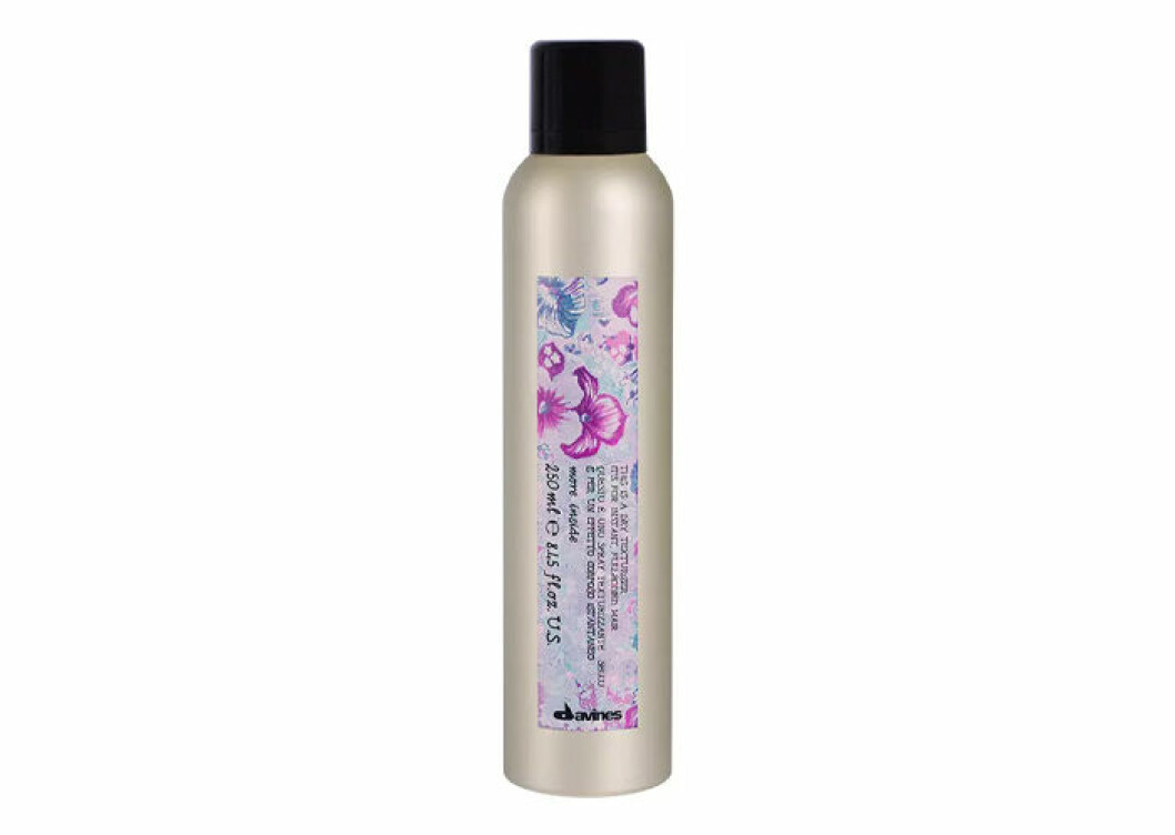 texturspray davines trend frisyr styling