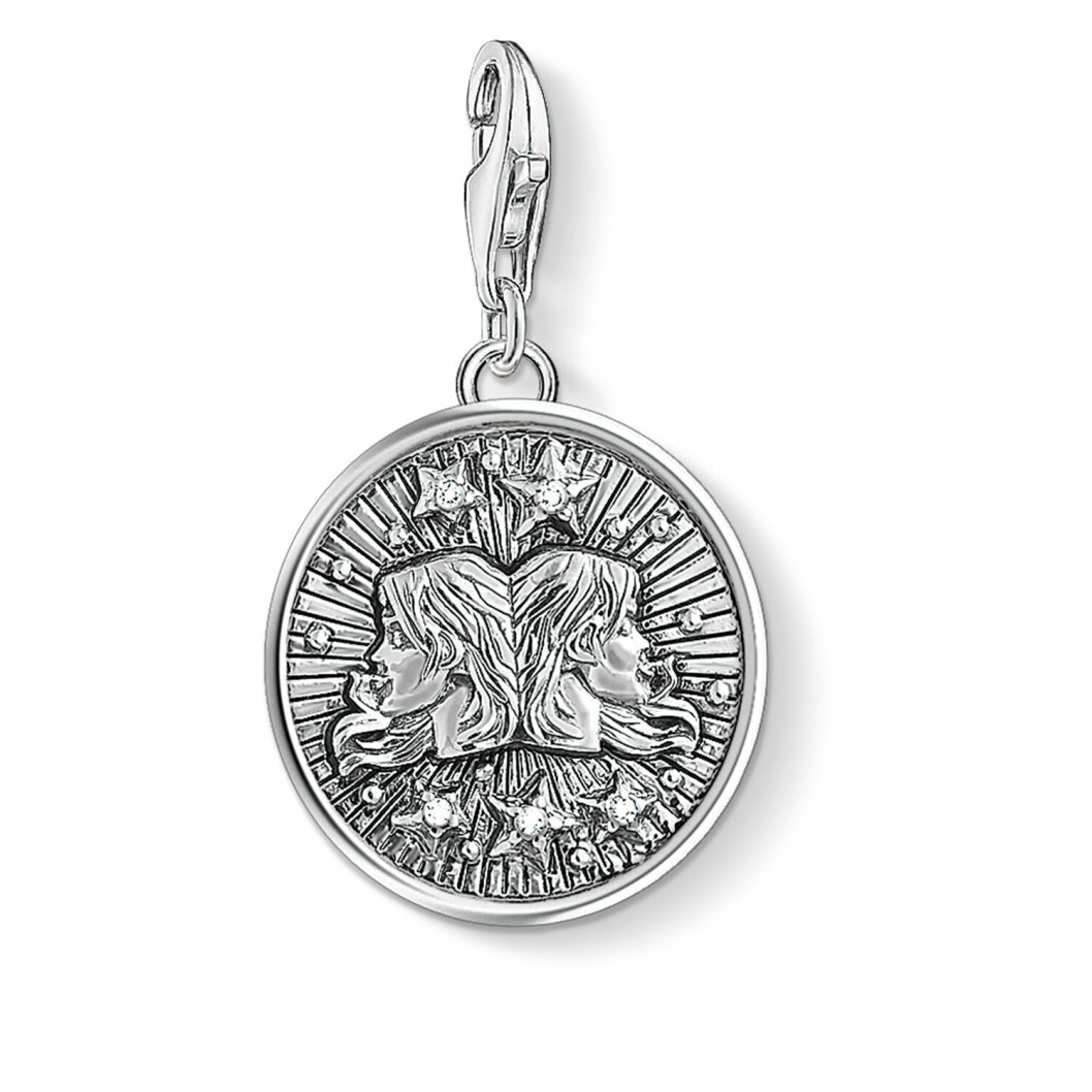 Hängsmycke från Thomas Sabo med stjärntecken, tvillingarna i silver